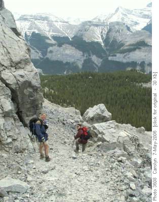 Black Rock Mtn. gully