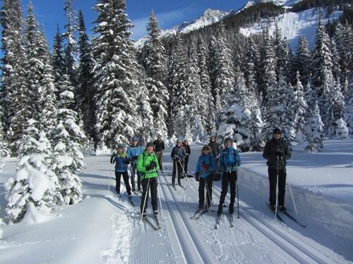 Most of the group enjoying a sunny break on Tyrwhitt