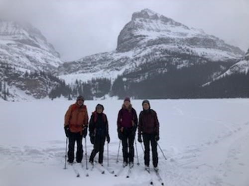 The group at Lake Ohara