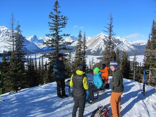 Gorgeous view at Blueberry lunch stop