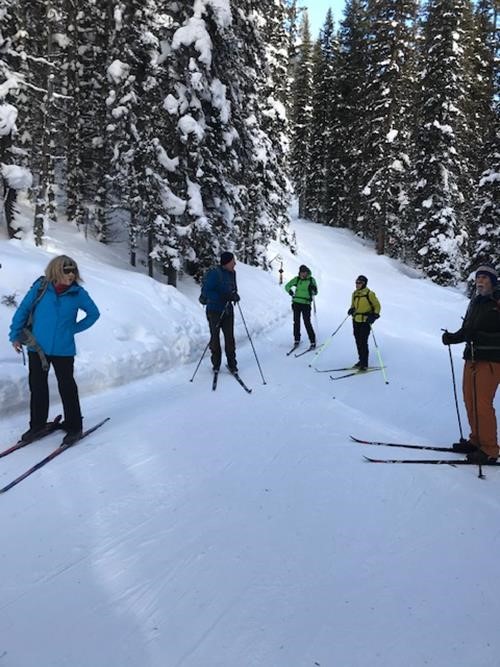 at the junction of Fox Creek & Elk Pass trails