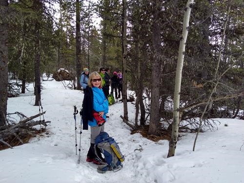 {206 Barb Mitchell} and the rest at a regroup stop
