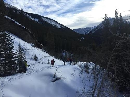 Descending Hill to Creek and Start of Creek Travel