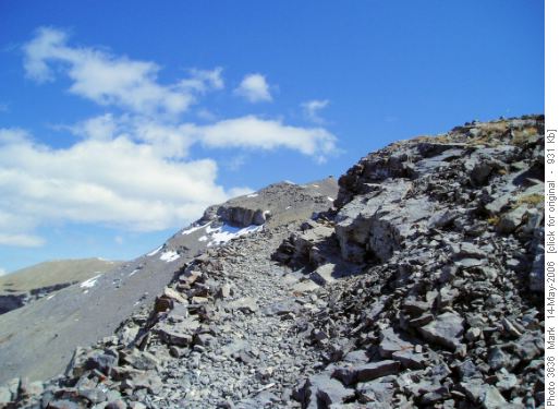 Open trail to Burke