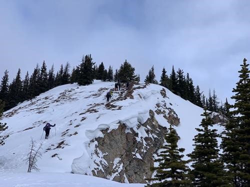 It’s steeper than it looks (photo by Cristina)