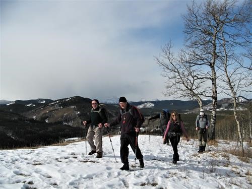 Arriving at the first hill
