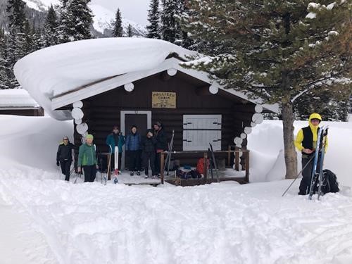 At the Palliser Warden Cabin