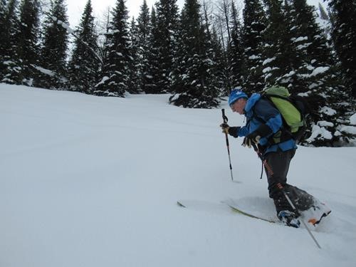 Clifton hard trail breaking on the heawall