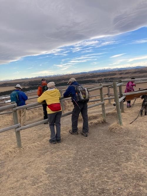 Admiring the View from Windmill Lookout