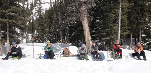 Lunch at Boom Lake