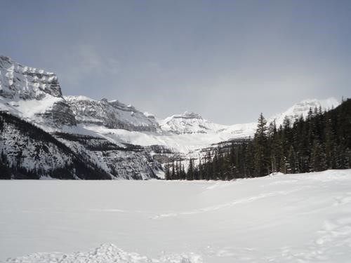 Boom Lake view looking west