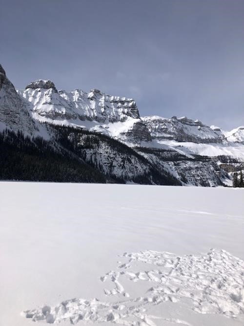 Peaks on the southwest end of Boom Lake