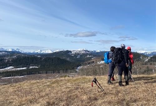 Part of Group on Jack's Hill