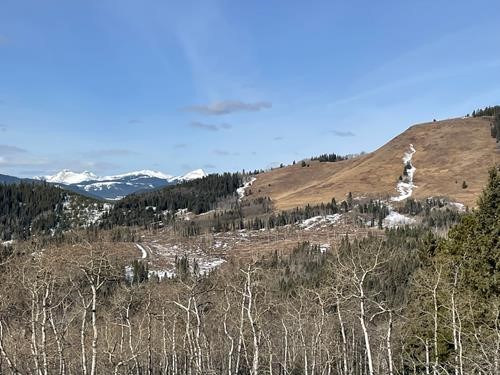 Looking towards Mesa Square Butte from Jack.s Hill