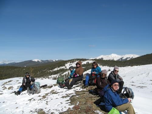 Lunch on the first high point