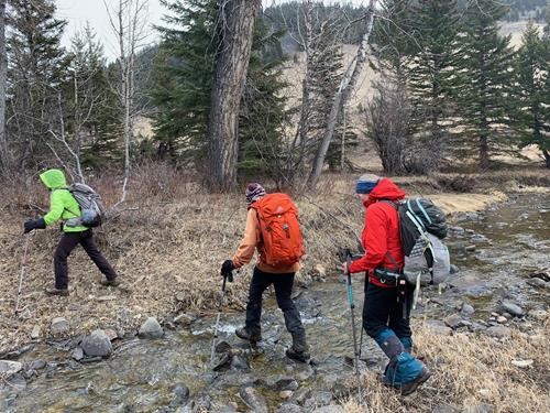 Crossing Camp Creek