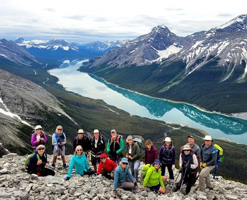 Group photo at the top