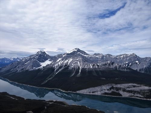 Looking West towards Nestor and Old Goat