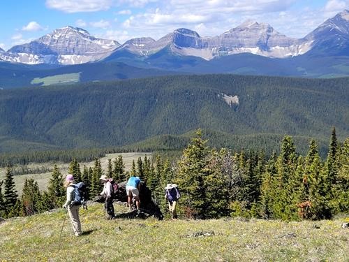 Good views to the west 