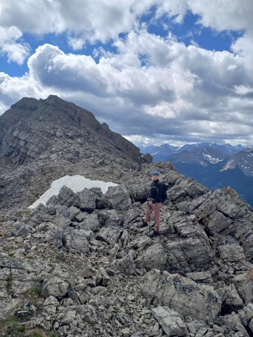 On the ridge