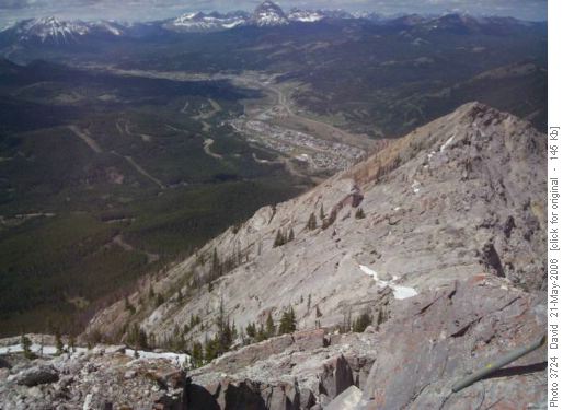 Blairmore from Turtle Mountain
