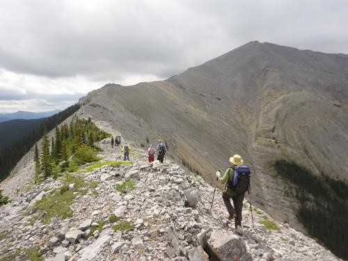 Heading towards Boundary peak