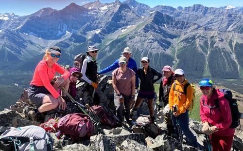 Mount Chesmill summit (2820m)