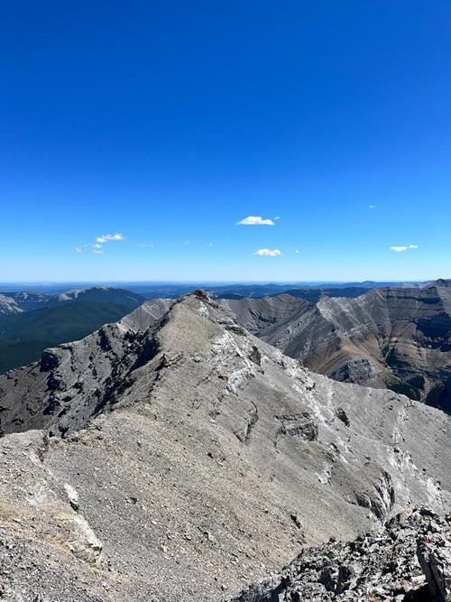 View to Mt Bryant, East Summit - a tougher scramble per Nagura