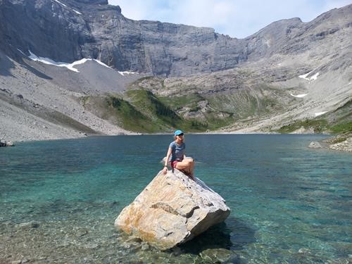 Beautiful upper Galatea lake