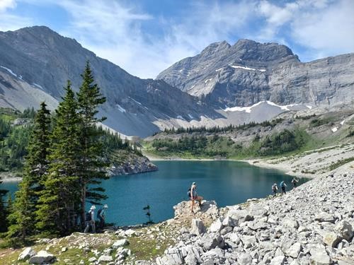 Lower Galatea lake .