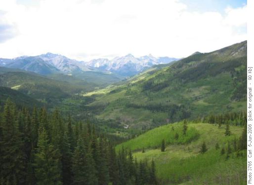 Valley of Flat (Trap) Creek