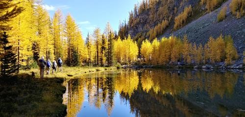 Lower tarn in Panorama meadow