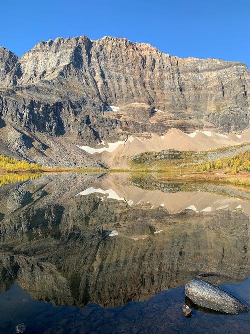 Morning reflection in Eohippus lake