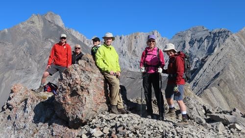 The team on LIttle Arethusa.