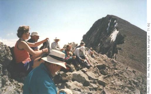 Mount Byng from 1st summit