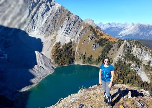 Dana on Taiga viewpoint