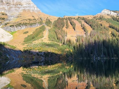 The ridge above Rawson Lake