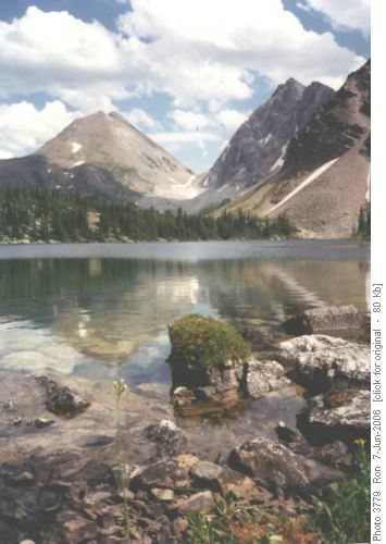 Mt Byng from Cabin Lake