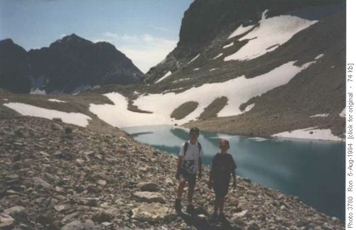 Tarn in Currie Pass