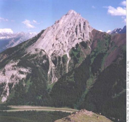 Gap-Elpoca col from Pocaterra Ridge