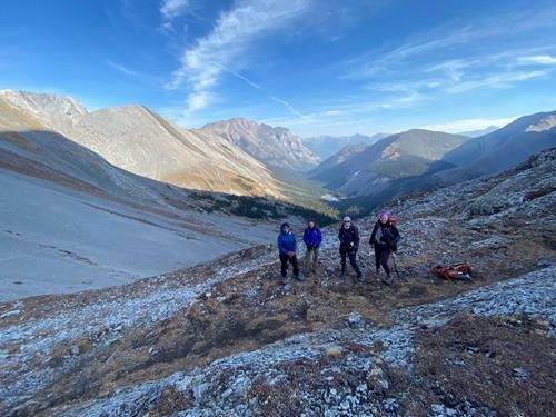 Rummel Pass in the shadows