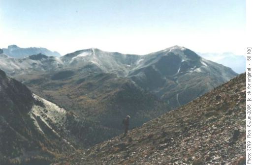 Richardson Ridge climb, view SE