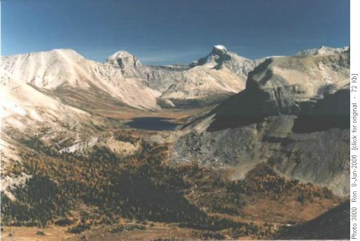 View north from Richardson Ridge