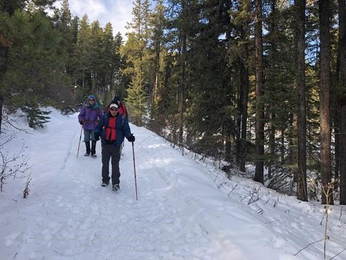 Returning along Demi-Tel