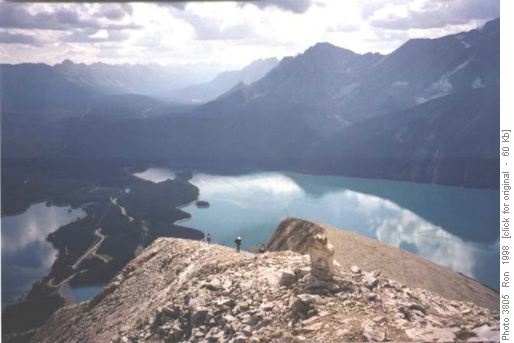 Mt Indefatigable South, view SE