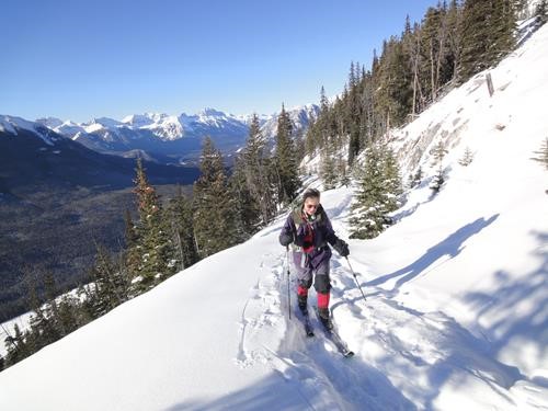 Yolande on Sulphur Mtn Road