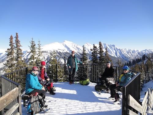 Summit Shot Sulphur Mtn - False Summit