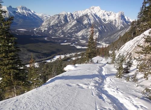 Sulphur Mtn Road views