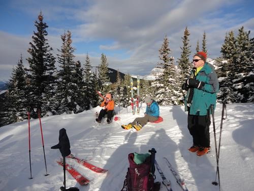 Lunch on Skogan Pass