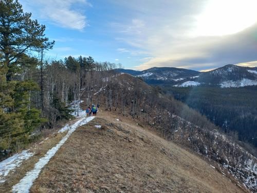 Along the Mcnabb hills